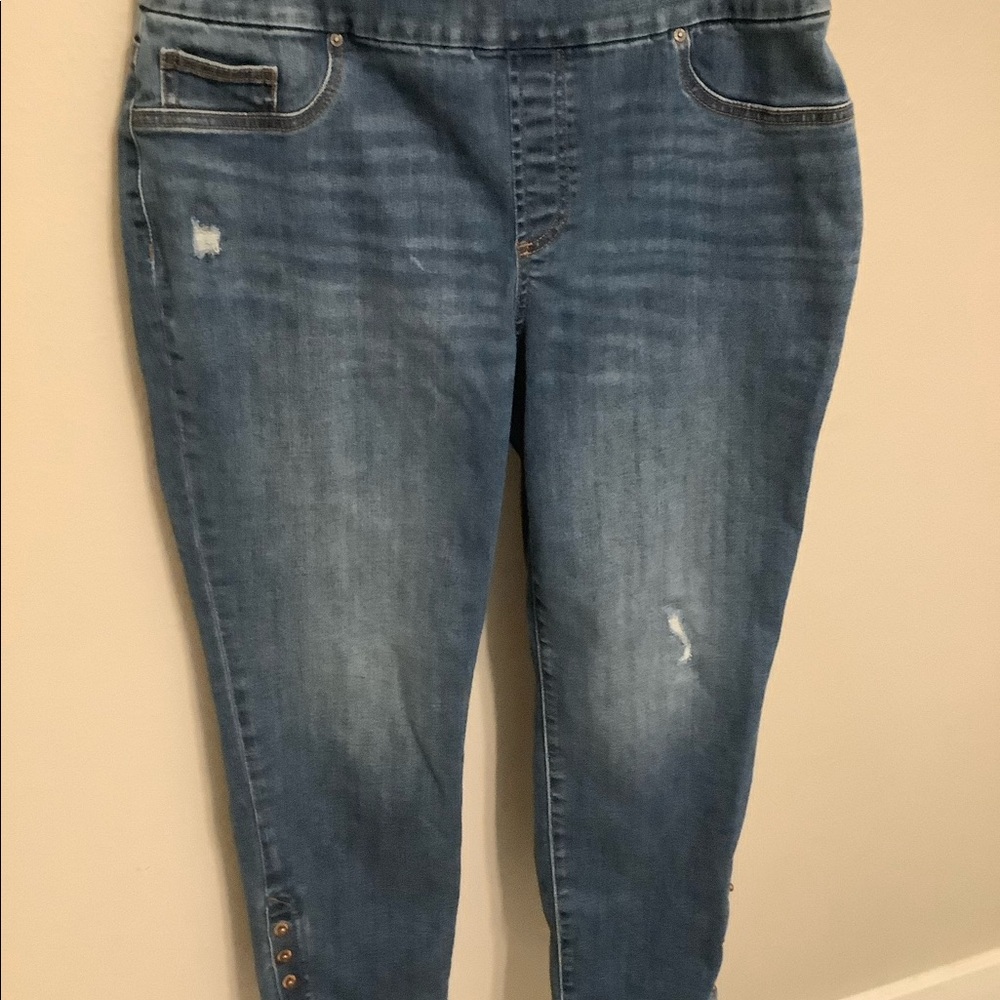 Chico’s Blue Jeggings